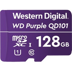 Wd Microsdxc Card 128gb Purple Wdd128g1p0c Class 10