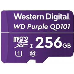 Wd Microsdxc Card 256gb Purple Wdd256g1p0c Class 10