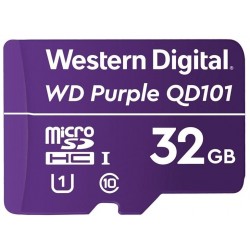 Wd Microsdhc Card 32gb Purple Wdd032g1p0c Class 10