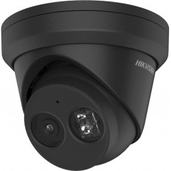 Hikvision Ip Turret Camera Ds-2cd2343g2-iu(black)(2.8mm), 4mp, 2.8mm, Audio, Black, Acusense