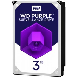 Wd Purple Wd30purx 3tb Sata/600 64mb Cache, Low Noise 