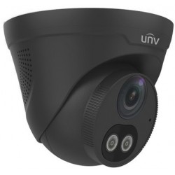 Unv Ip Turret Camera - Ipc3614le-adf28kc-wl-black, 4mp, 2.8mm, Colorhunter, Black