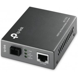 TP-Link MC112CS network media converter 100 Mbit/s Single-mode Black