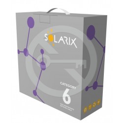 Solarix Instalační Kabel Cat6 Utp Lsoh Dca-s2,d2,a1 100m/box 