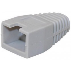 Protective Cap For Rj45 With Cut, Grey Color