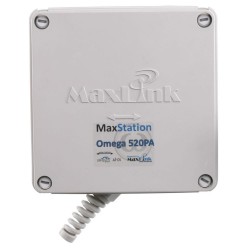 Maxlink Maxstation Omega 520pa, 20dbi Panel Antenna, 5ghz, Airos, Complete Outdoor Unit