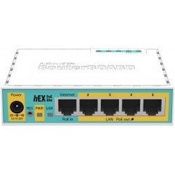 Mikrotik Routerboard Rb750upr2, Hex Poe Lite