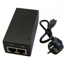 Mikrotik Poe Power Adapter 24v 1a 24w, Grounded