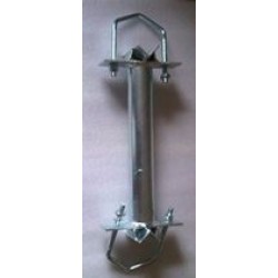 Pole Holder 35cm,d=48mm, + 2x U-bolt 150mm