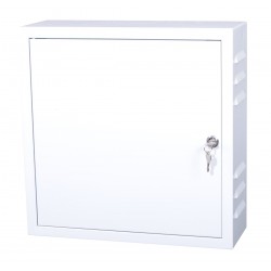 Masterlan Wall Box 400x400x140, Metal, Lockable, With Ventilation