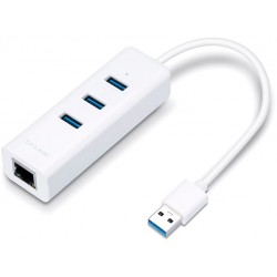 TP-Link UE330 laptop dock/port replicator Wired USB 3.2 Gen 1 (3.1 Gen 1) Type-A White