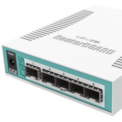 Mikrotik Cloud Router Switch Crs106-1c-5s, 5x Sfp + 1x Combo (sfp/eth)