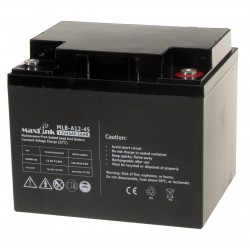 Maxlink Lead Acid Battery Agm 12v 45ah, M6