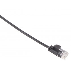 Masterlan Comfort Patch Cable Utp, Extra Slim, Cat6, 0,25m, Black