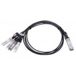 Maxlink 40g Dac Cable, Qsfp+ To 4xsfp+, 1m